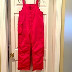 Girl’s Pink Snowsuit